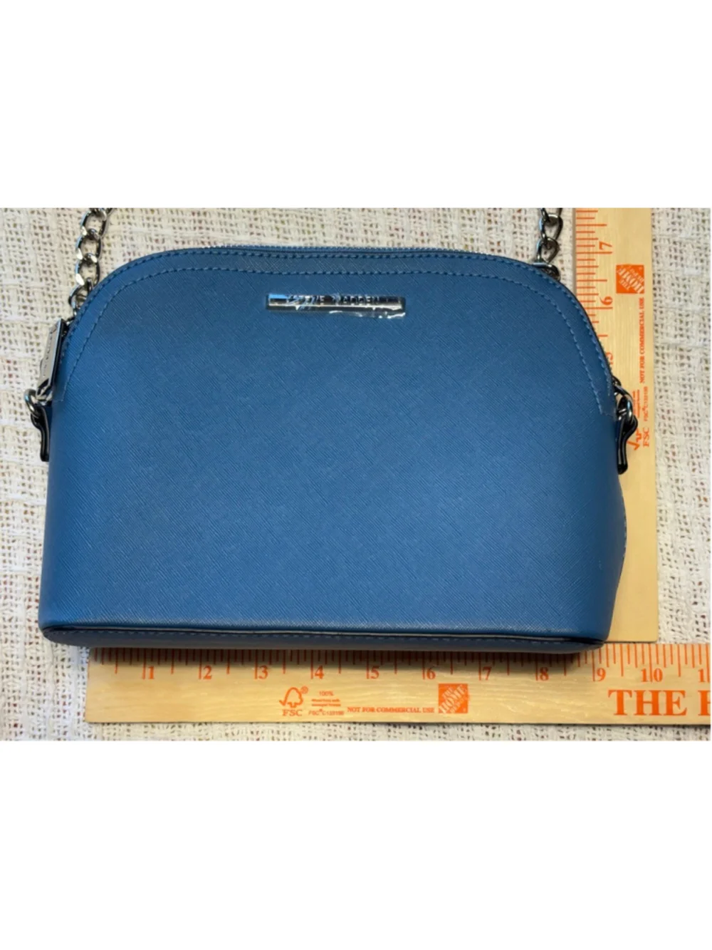 Steve Madden Blue Small Crossbody Satchel NWOT